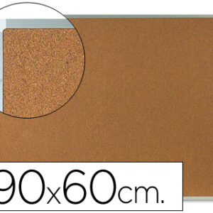 Quadro Q-Connect de Cortica c/ Caixilho em Alumínio, 600 X 900 mm