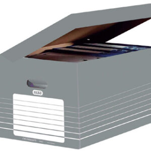 Caixa Elba em Cart?o Cor Cinzapara Arquivo Definitivo 345X450X280mm