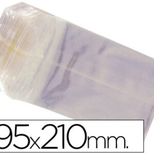 Saco Celofane 95X210mm (100 Unidades)