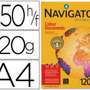 Papel Fotocopia Navigator Din A4, (250 Folhas), 120 Gr