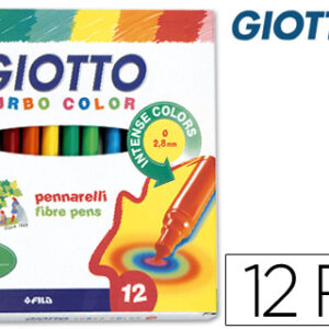 Marcador Turbo Color Giotto 12 Unidades