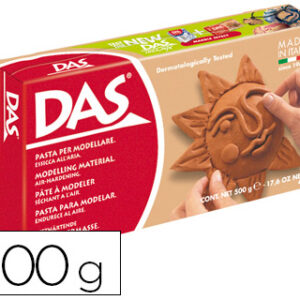 Pasta p/ Modelar Das 500 Gr Castanho