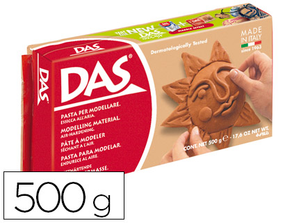 Pasta p/ Modelar Das 500 Gr Castanho