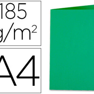 Classificador de Cartolina de 180gDin A4, Verde Intenso