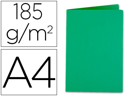 Classificador de Cartolina de 180gDin A4, Verde Intenso