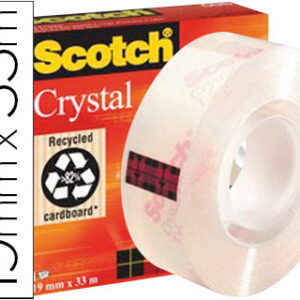 Fita Adesiva Scotch Super Transparente 33Mt X 19mm