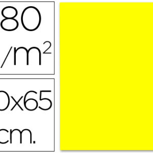 Cartolina 180 Gr 50X65 cm, Amarelo Limao