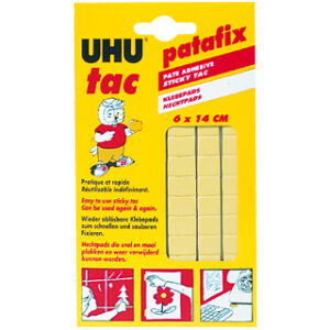 Massa Adesiva Uhu Patafix Amarelo