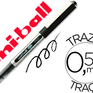 Marcador Uni-Ball Roller Ub-150 Micro Eye Preto 0,5 mm