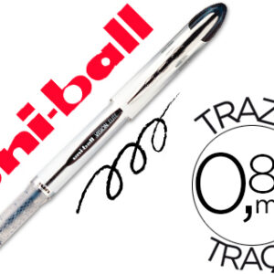 Marcador Uni-Ball Roller Ub-200 Vision Preto 0,8 mm
