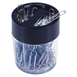Porta-Clips Q-Connect de Plastico, Redondo