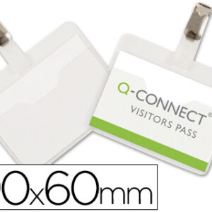 Identificador Q-Connect c/ Mola Kf-01560 60X90 mm Abertura Superior