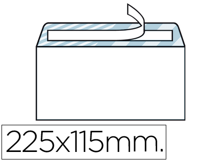 Envelope Americano 115X225mm Sem Janela (500 Unidades)