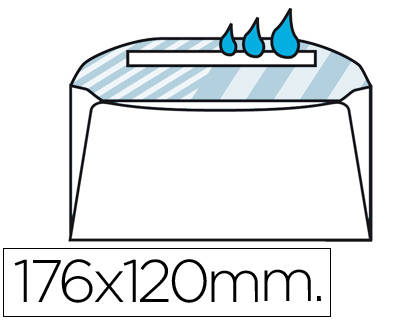 Envelope Comercial Normalizado 120 X 176mm Branco (500 Unidades)