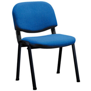 Cadeira de Escritorio Q-Connect 81x46,5x44 cm de Cor Azul