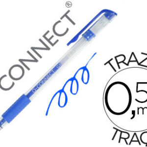 Caneta Q-Connect Tinta Gel Azul 0,7 mm