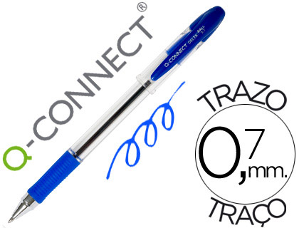 Caneta Q-Connect Delta Azul