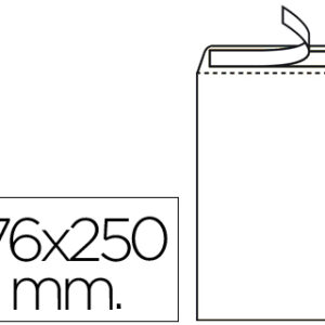 Envelope Bolsa B5 176 X 250 mm Branco Embalagem 500 Unidades