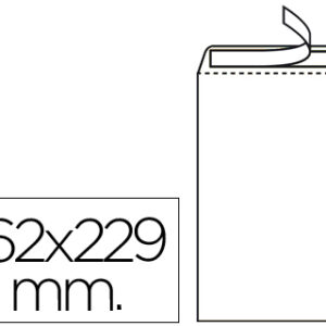 Envelope Bolsa C5 162 X 229mm Branco (250 Unidades)