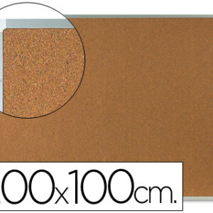 Quadro Q-Connect de Cortica Caixilho de Alumínio 200X100cm Extra Cortica 5 mm