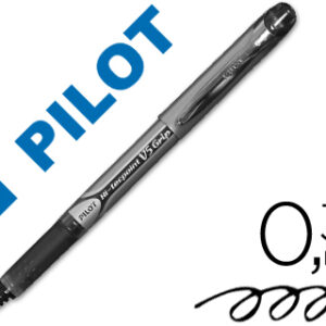 Marcador Pilot Ponta Fina V-5 Grip Preto 0.5 mm