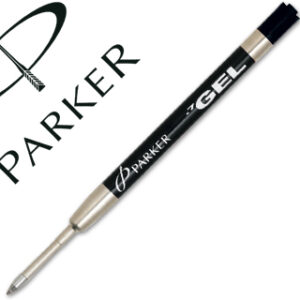 Recarga Esferografica Gel Parker Preto