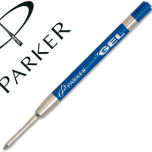 Recarga Esferografica Gel Parker Azul