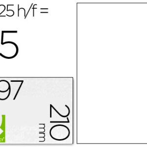Etiquetas Adesivas Q-Connect Din A4 Transparente Impermeavel, 210 X 297 mm