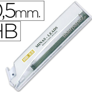 Minas Grafite 0,5 mm Hb Tubo de 12 Minas