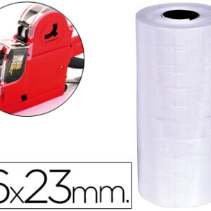 Etiquetas Q-Connect de Cor Branca 16X23 mm Rolo de 700 Etiquetas