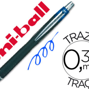 Caneta Uni-Ball Jetstram Sxn-210 Retratil Cor Azul