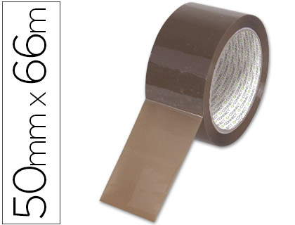 Fita Adesiva Q-Connect Polipropileno Havana 66 Mt X 50 mm p/ Embal