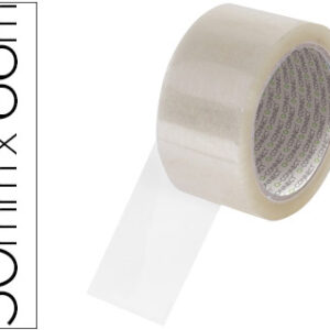 Fita Adesiva Q-Connect Polipropileno Transparente 66 Mt X 50mm P/Embal