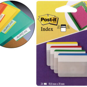 Bandas Separadoras Post-It Medias 50,8X38 mm
