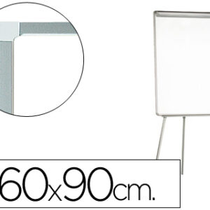 Quadro Branco Q-Connect c/ Tripe 60X90 cm Laminado
