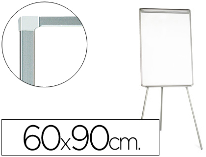 Quadro Branco Q-Connect c/ Tripe 60X90 cm Laminado