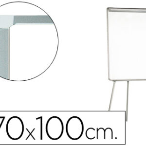 Quadro Branco Q-Connect c/ Tripe 70X100 cm Laminado