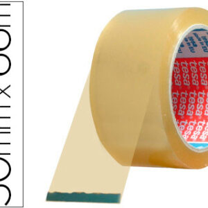 Fita Adesiva Tesa Transparente 66 Mt X 50 mm - p/ Embalagem