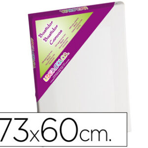 Tela de Pintura Lidercolor 20F Algod?o 100% Marco Pawlonia 1,8X3,8 cm Moldura Madeira 73X60 cm