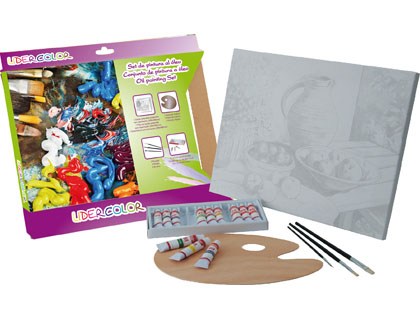 Conjunto Lidercolor de Pintura a Oleo