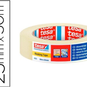Fita Adesiva de Pintor 25mm x 50mt (Branco) - TESA