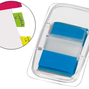 Bandas Separadoras Q-Connect Azuis Dispensador de 50 Unidades