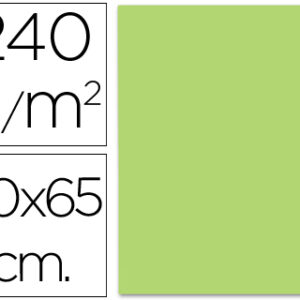 Cartolina 240 Gr 50X65 cm Verde Erva