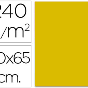 Cartolina 240 Gr 50X65 cm Ouro