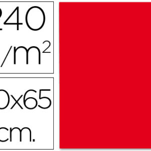 Cartolina 240 Gr 50X65 cm Vermelho Natal