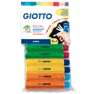 Porta Giz Giotto de Plastico Blister de 5+1 de Oferta