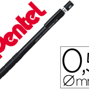 Lapiseira Pentel Pg1005-A 0,5mm Preto