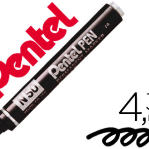 Marcador Pentel N50 Permanente Preto