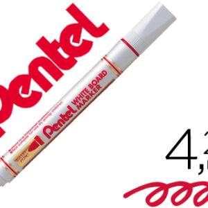 Marcador Pentel Mw85 Quadros Brancos 4,2 mm Vermelho