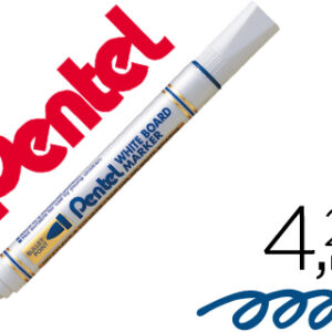 Marcador Pentel Mw85 Quadros Brancos 4,2 mm Azul